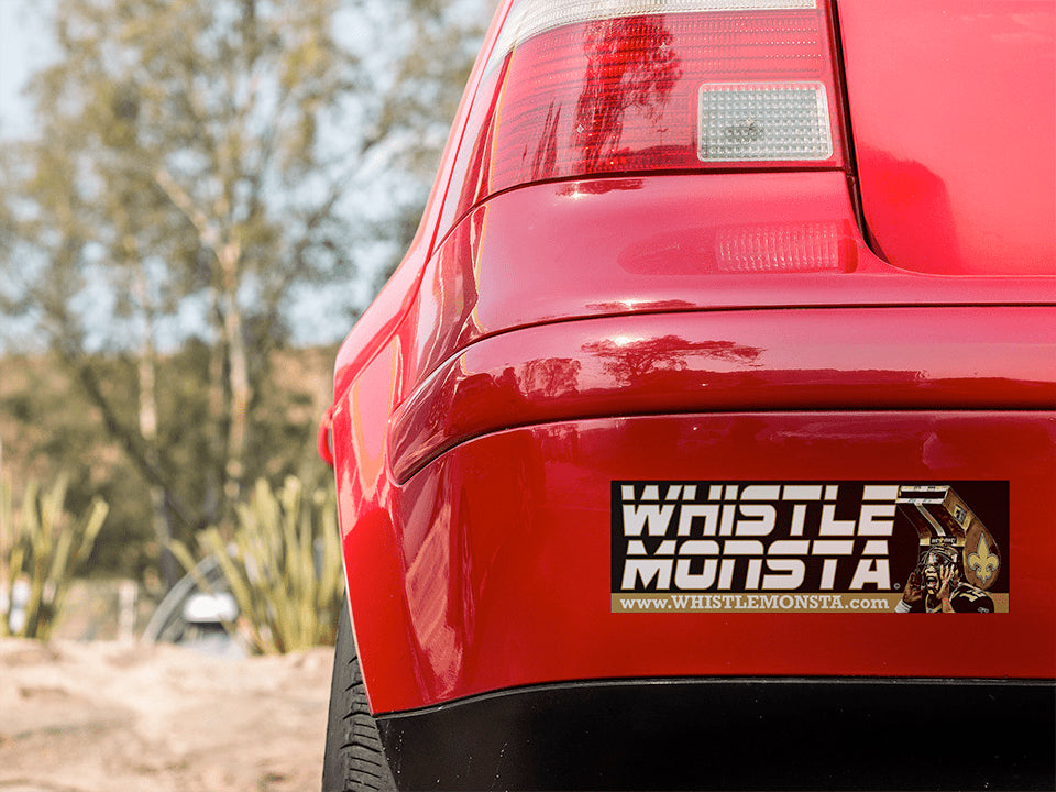Whistle Bumper Sticker